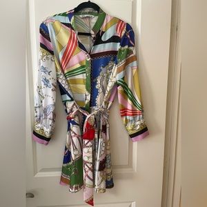 Zara long sleeveDress , size L